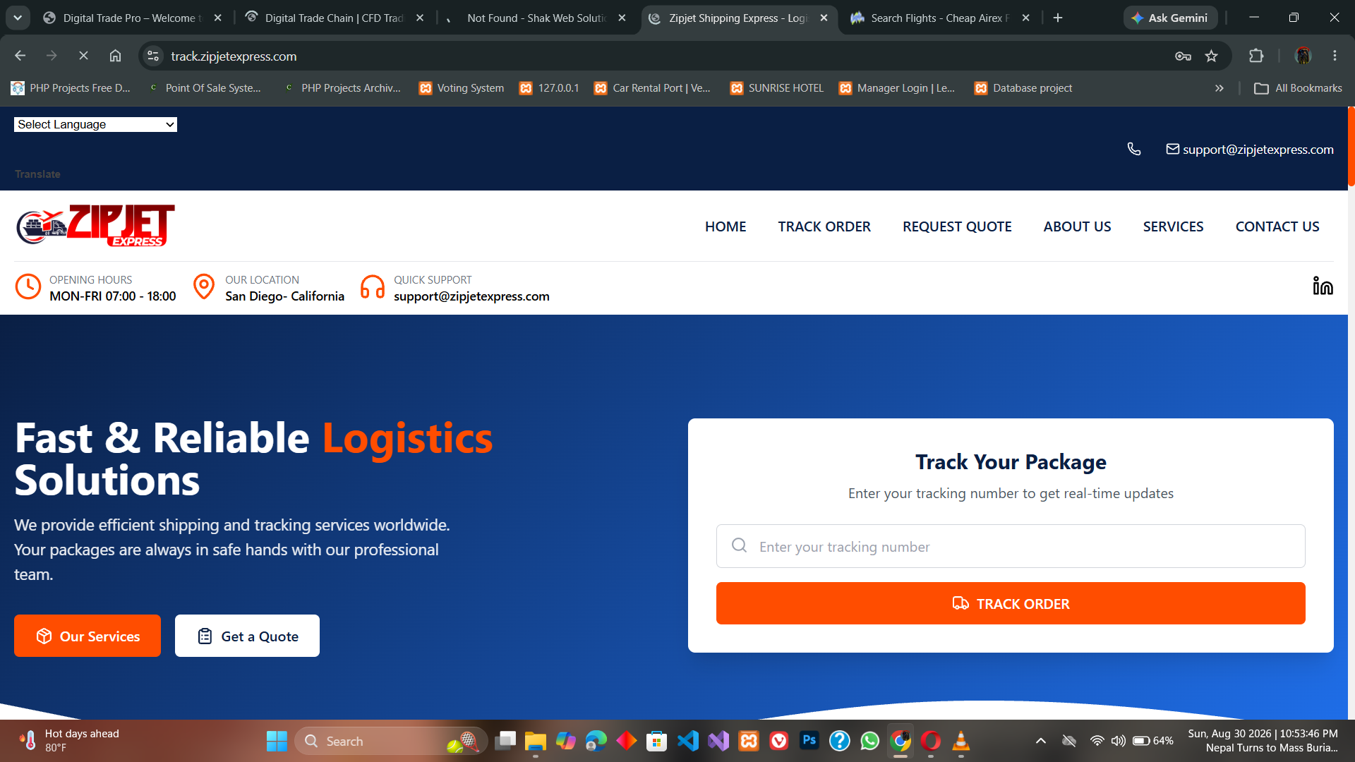 Shipping, Logistics & Delivery
